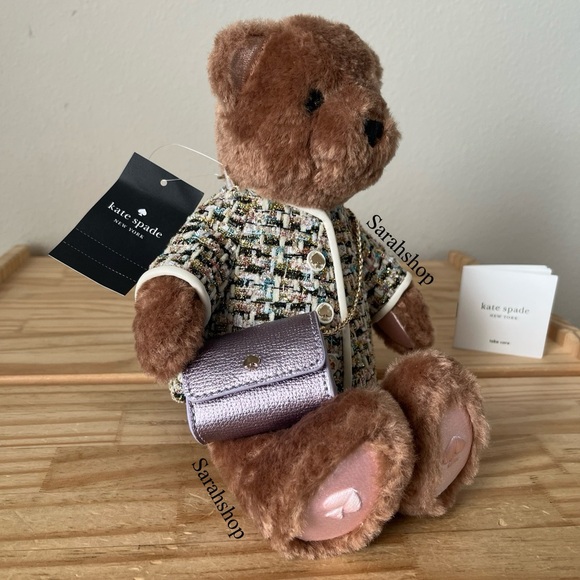 ♠️Kate Spade Oh What Fun 3D Teddy Bear Crossbody - Picture 2 of 12